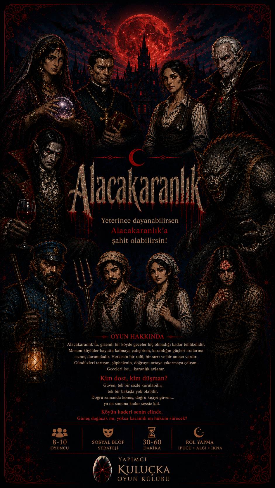 Alacakaranlık Sosyal Blöf Oyunu afişi